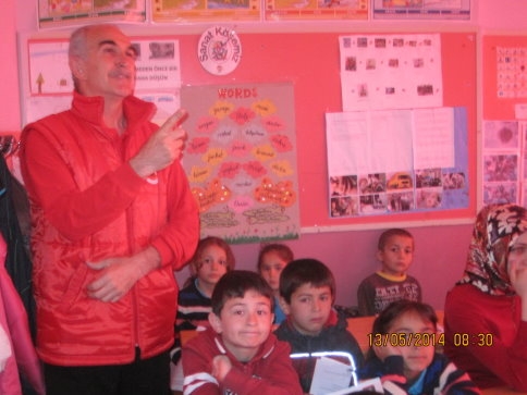 Akyazı İlköğretim okulunda Tatbikat yapan S.A.B.A.H. ekibi göz doldurdu.