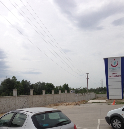 DEVLET HASTANESİNE İHATA DUVARI