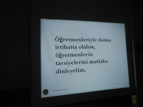 Kuzuluk İlkokulu’ndan Velilerine Bilinçlendirme Ve İlgilendirme Konferansı Verildi