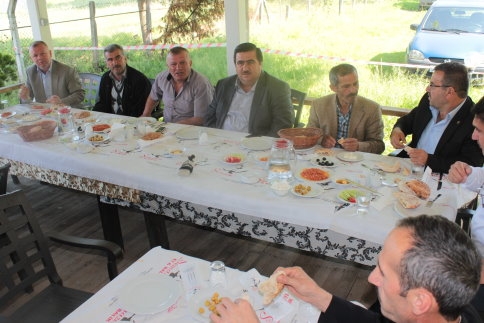 Muhtarlar Kahvaltıda Bir Araya Geldi