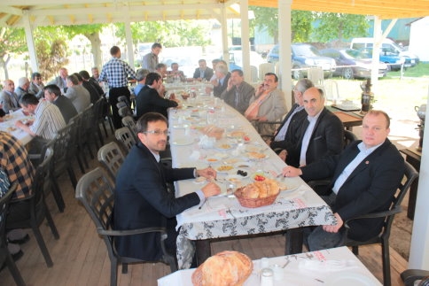 Muhtarlar Kahvaltıda Bir Araya Geldi