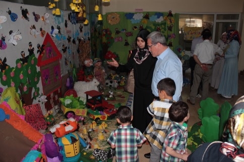 Akyazı Özel Gülistan Anaokulundan 10. Yıla Özel Sanat ve El İşi Sergisi