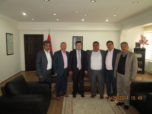 Dernek Başkanından Kaymakam Ziyareti