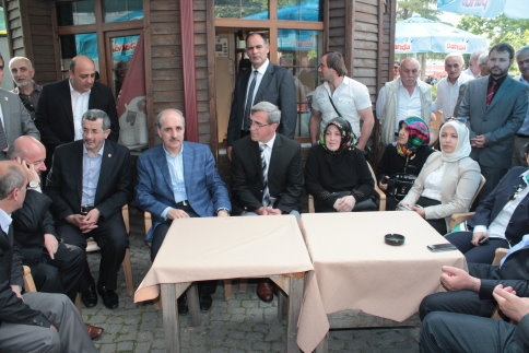 Numan Kurtulmuş Akyazı’ya Geldi.