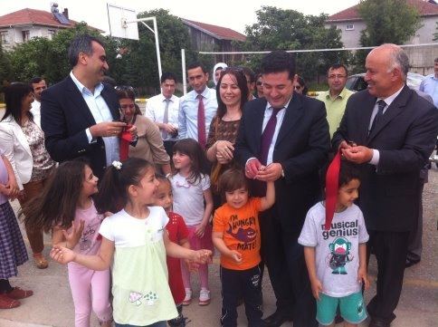 İnönü Anaokulu'ndaki Minik Öğrencilerden Sergi