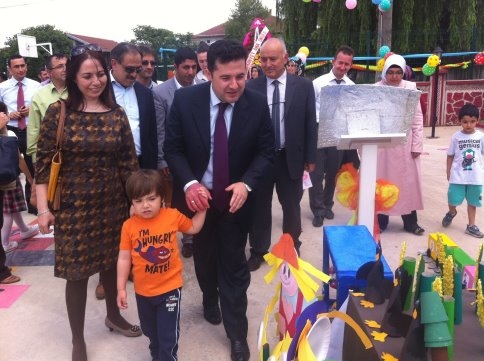 İnönü Anaokulu'ndaki Minik Öğrencilerden Sergi