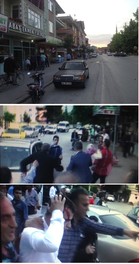 Düğün Konvoyunda Kaza