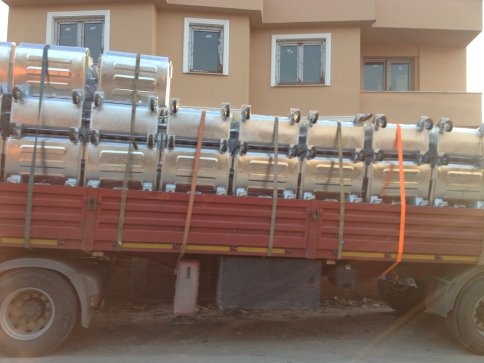 TIR dolusu Çöp Konteyneri Geldi