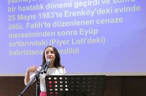 Paris İlköğretim Okulu Necip Fazıl’ı andı