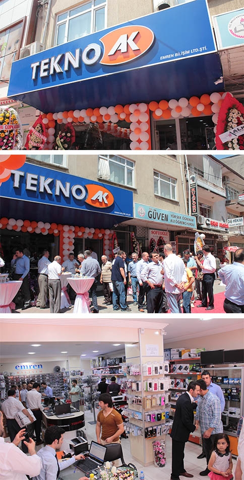 Teknoloji Ve Elektronik Marketi Açıldı 