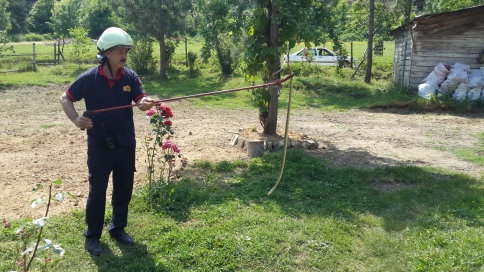Eve Giren Yılan Korkuttu.