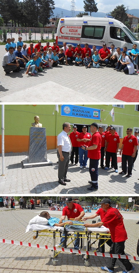 Sabah Derneği Kuzuluk İlkokulundaydı