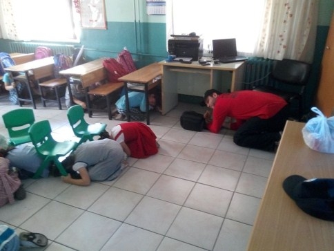 Sabah Derneği Kuzuluk İlkokulundaydı