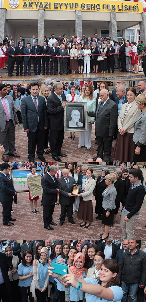 Akyazı Eyyüp Genç Fen Lisesi ve Yurt Açılışı Gerçekleşti