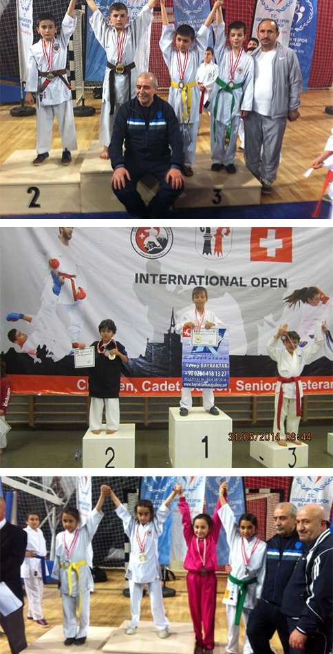 İsviçre’den 8 Madalya 