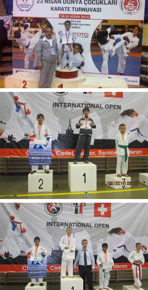 İsviçre’den 8 Madalya 