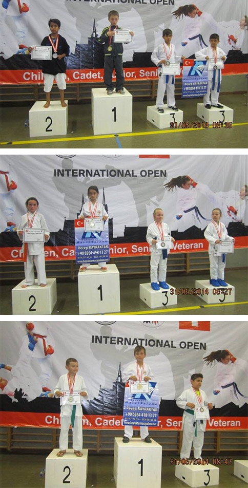 İsviçre’den 8 Madalya 