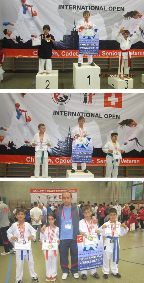 İsviçre’den 8 Madalya 