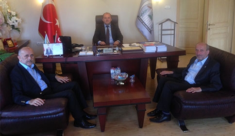 Ak Parti İlçe Başkanı'ndan Belediye'ye Ziyaret