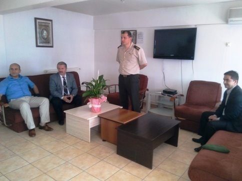 Kuzuluk ilkokulundan ilçe jandarmaya 175. Yıl gezisi