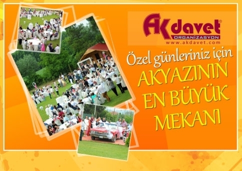 Fazlıoğlu Tesisleri Ak Davet İle Hizmetinizde 