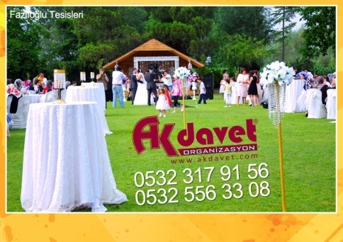 Fazlıoğlu Tesisleri Ak Davet İle Hizmetinizde 