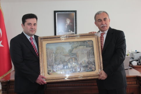 Sakarya Valisi Mustafa Büyük'ten Akyazı'ya Veda Ziyareti