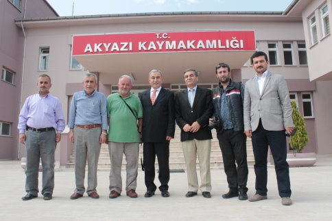 Sakarya Valisi Mustafa Büyük'ten Akyazı'ya Veda Ziyareti