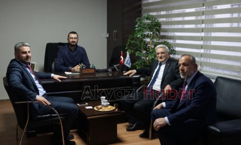 Saadet Partisi adaylarından Akyazı Haber'e ziyaret
