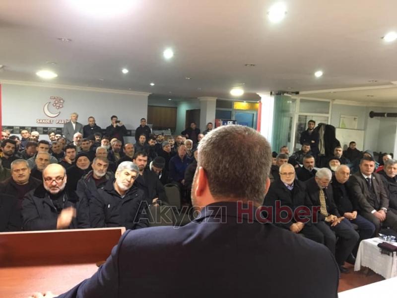 Saadet Partisi Akyazı Belediye Başkan adayını açıkladı