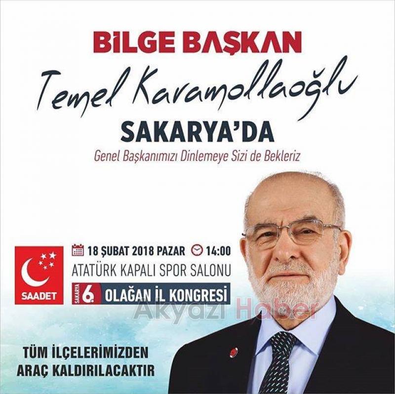 SAADET SAKARYA KONGRE DAVETİ