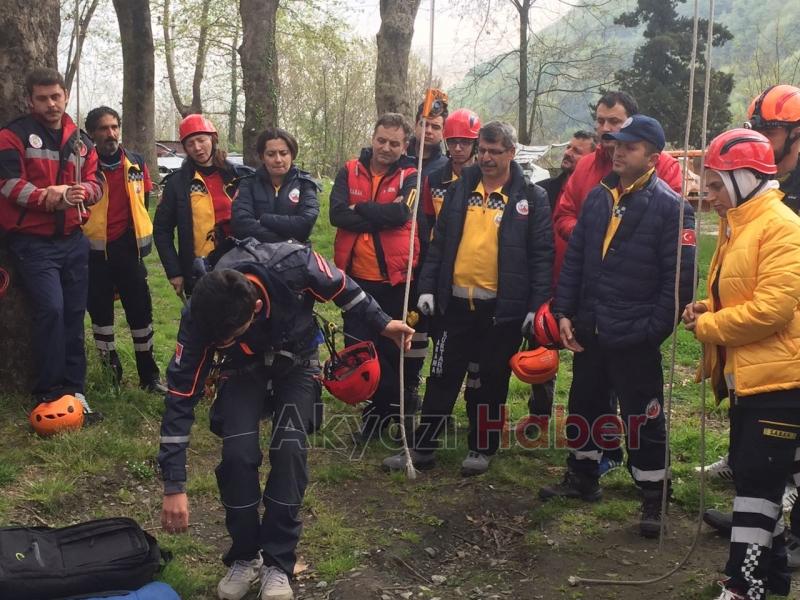 S.A.B.A.H Arama Kurtarma Derneği Eğitimlerini Yeniledi
