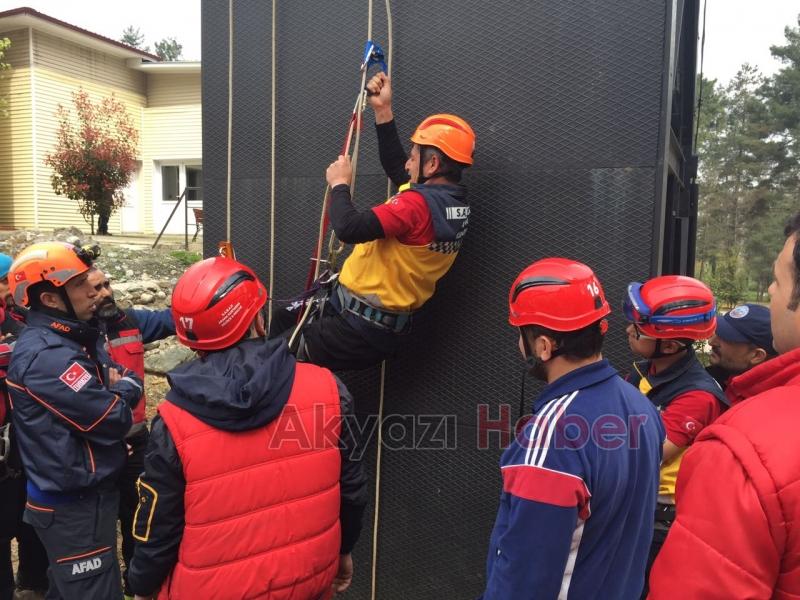 S.A.B.A.H Arama Kurtarma Derneği Eğitimlerini Yeniledi