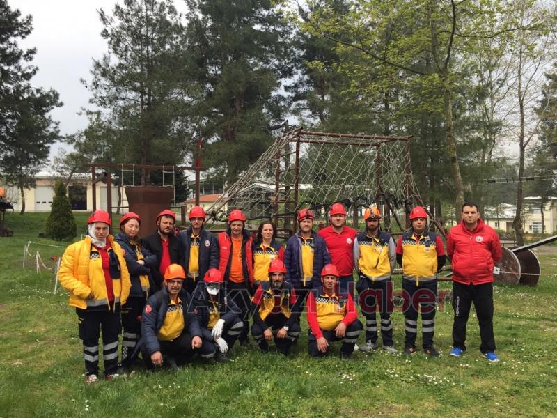 S.A.B.A.H Arama Kurtarma Derneği Eğitimlerini Yeniledi