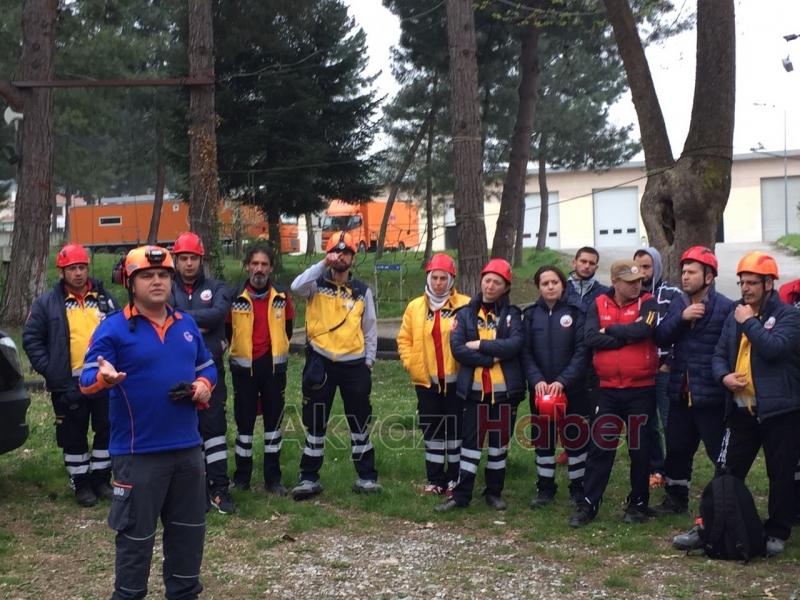 S.A.B.A.H Arama Kurtarma Derneği Eğitimlerini Yeniledi