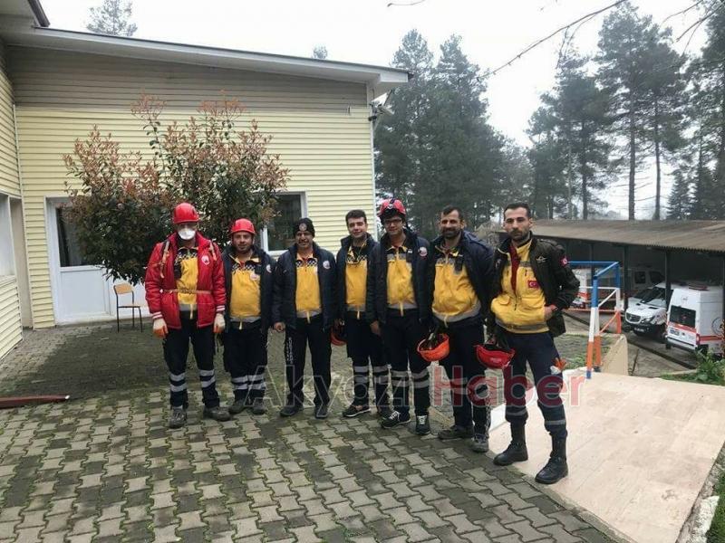 SABAH ARAMA KURTARMA DERNEĞİ TAMP KAMPINA KATILDI