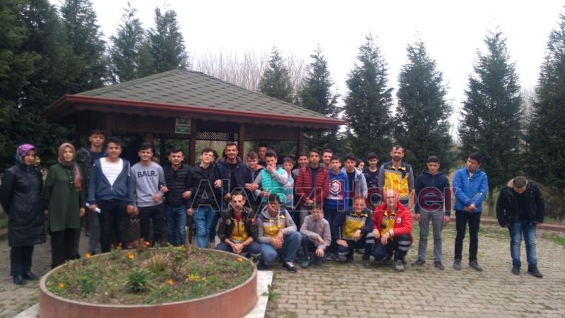 S.A.B.A.H Derneği Çıraklık Eğitim Merkezinde Afet Bilinci Eğitimi verdi