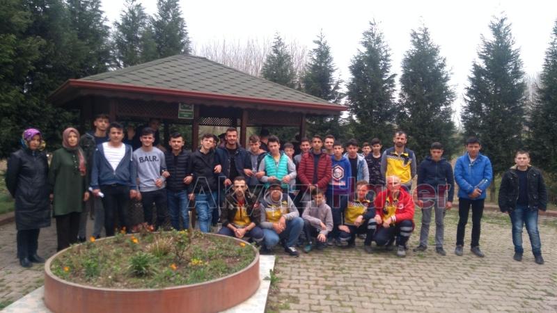 S.A.B.A.H Derneği Çıraklık Eğitim Merkezinde Afet Bilinci Eğitimi verdi