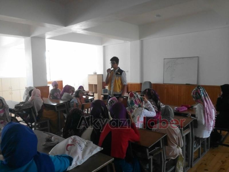 SABAH DERNEĞİ’NDEN KURAN KURSU ÖĞRENCİLERİNE EĞİTİM