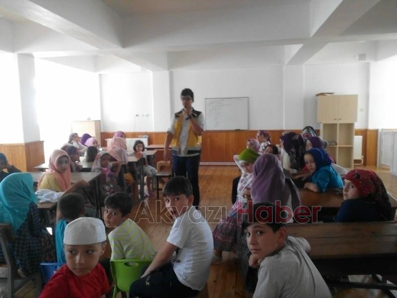 SABAH DERNEĞİ’NDEN KURAN KURSU ÖĞRENCİLERİNE EĞİTİM