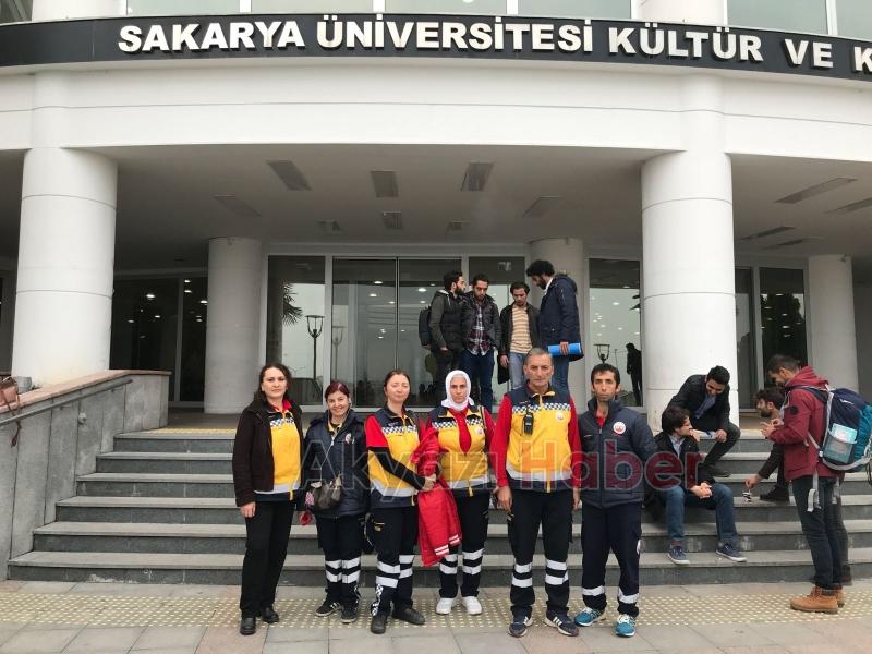 SABAH Ekibi SAÜ'de Eğitim Verdi