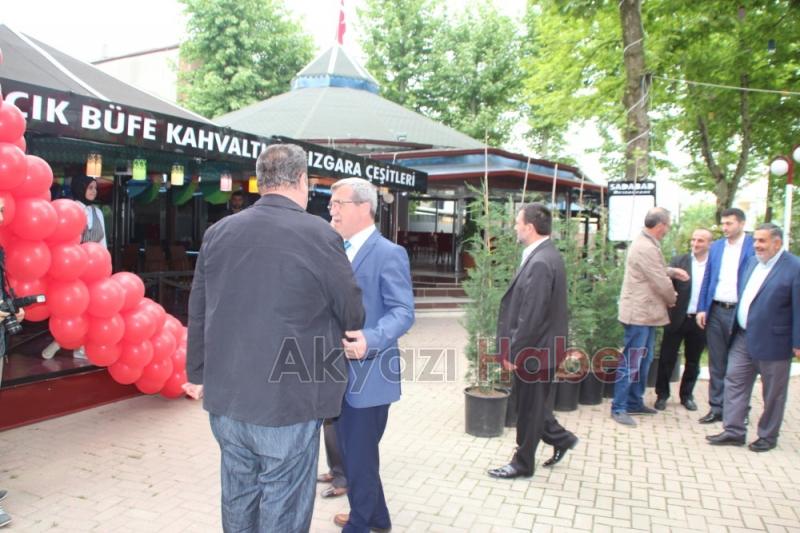 SADABAD PARK CAFE RESTORAN TÖRENLE AÇILDI