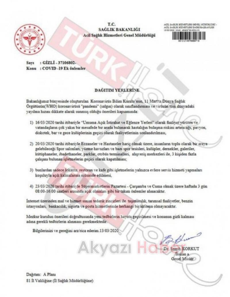 Sağlık Bakanı Kocadan sahte belge açıklaması