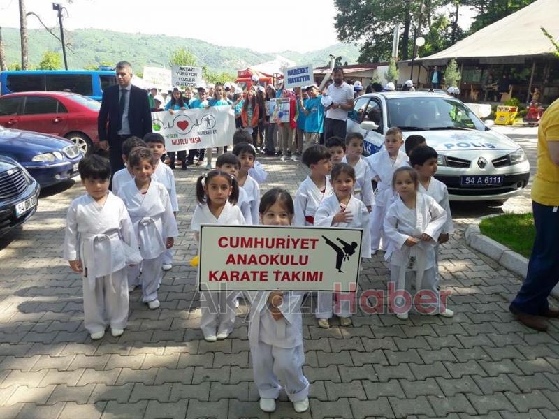  Sağlık İçin Hareket Et Yürüyüşüne Yoğun İlgi