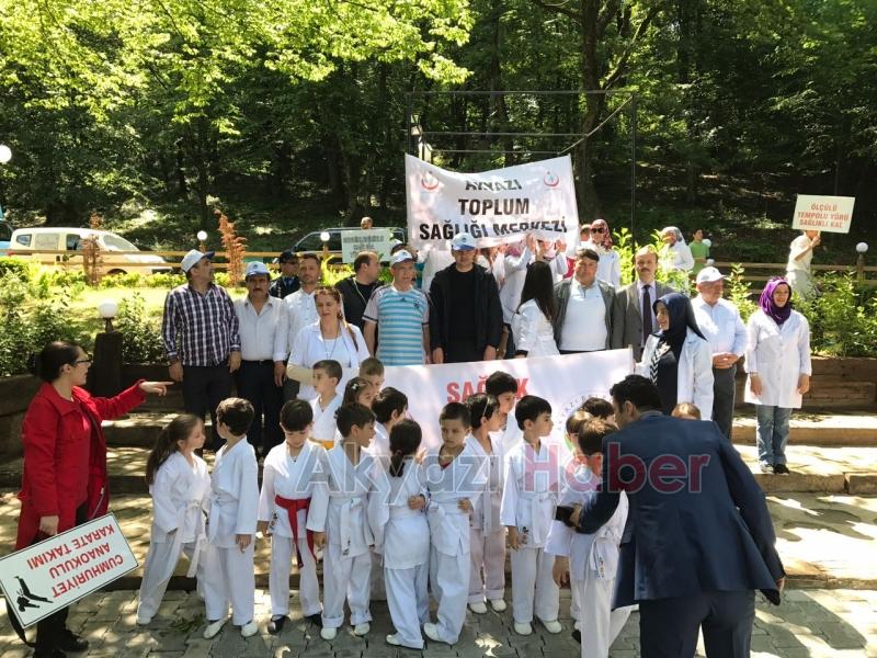  Sağlık İçin Hareket Et Yürüyüşüne Yoğun İlgi