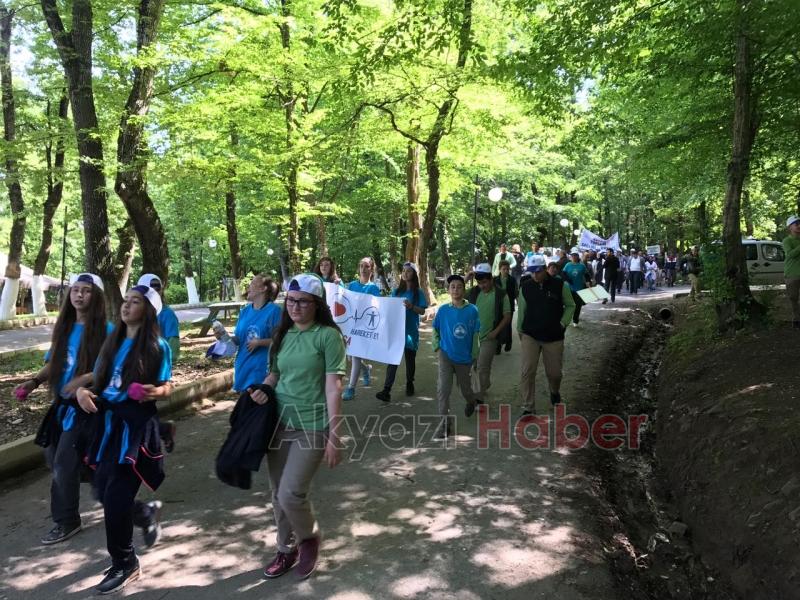  Sağlık İçin Hareket Et Yürüyüşüne Yoğun İlgi