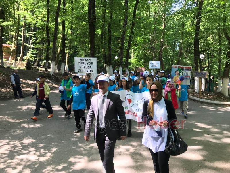  Sağlık İçin Hareket Et Yürüyüşüne Yoğun İlgi