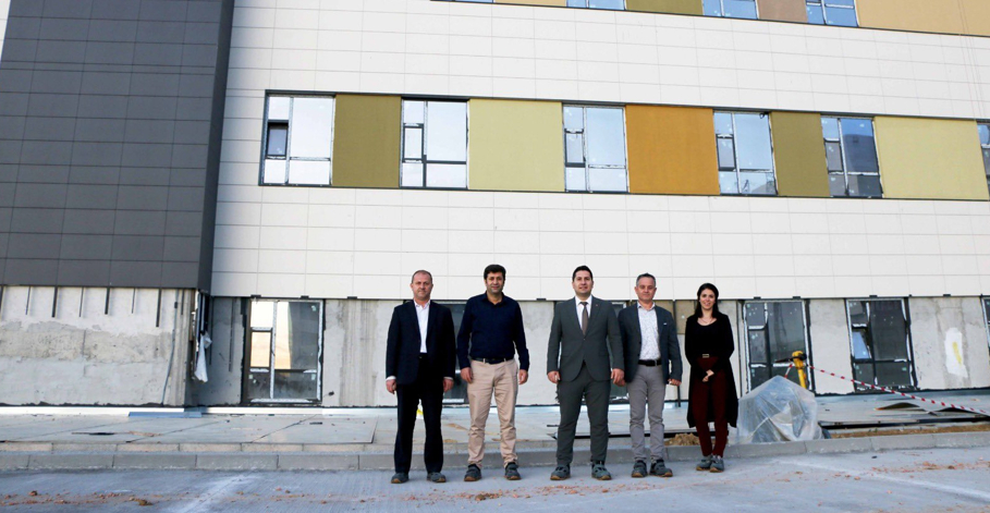 Sağlık Müdürü'nden Şehir Hastanesi'nde inceleme