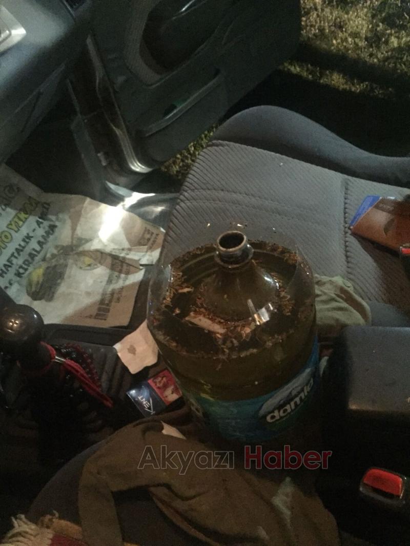 Sahur vakti bonzai içerken yakalandı 