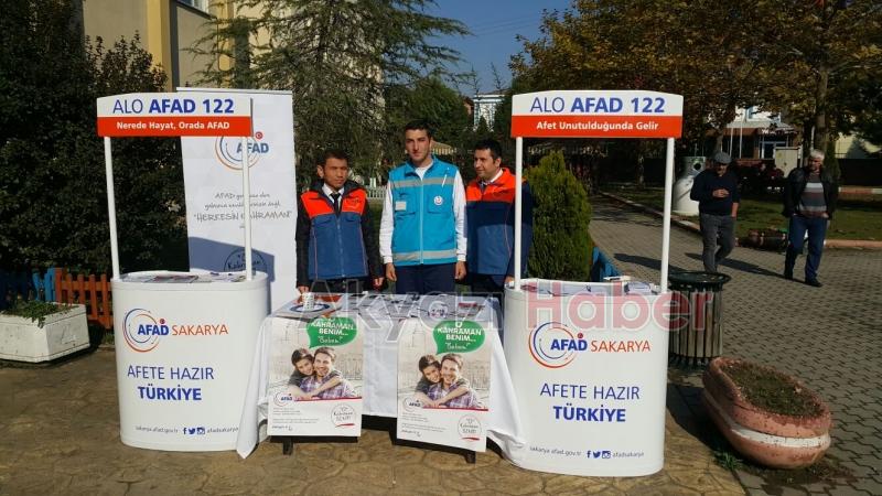 SAKARYA AFAD AKYAZI MYO’DA STANT AÇTI